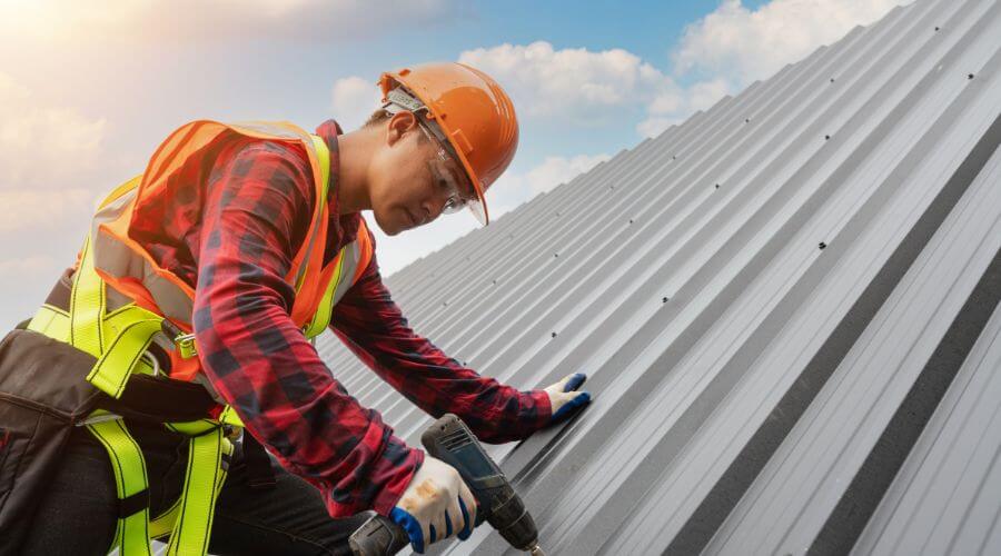 Professional metal roof installation in New Salem, ND